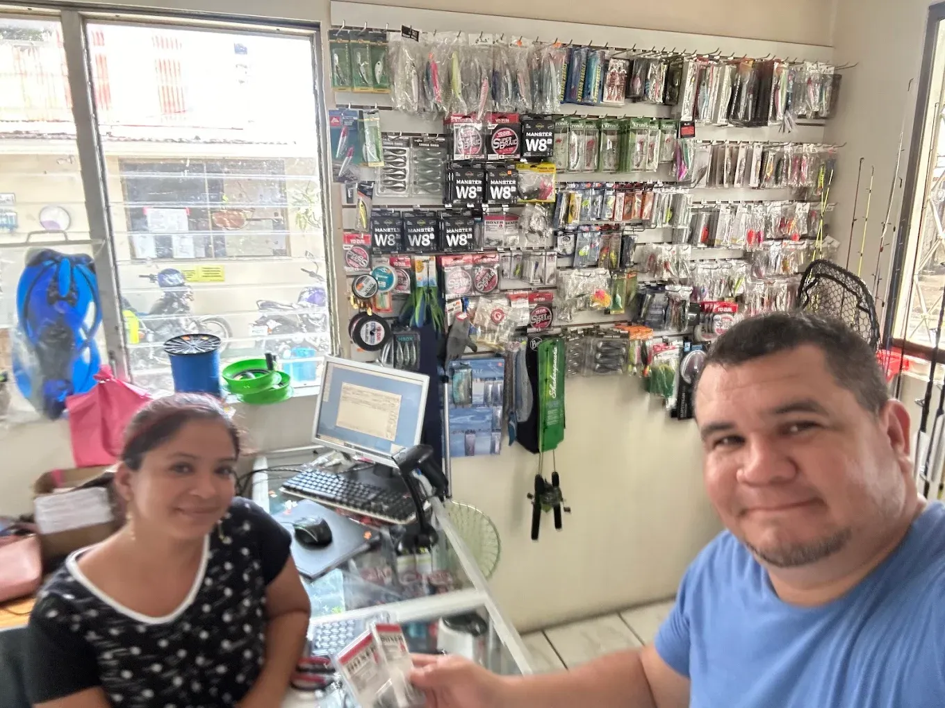 Tienda de pesca George's en Managua