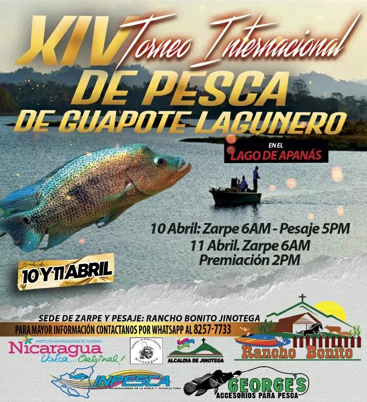 Afiche de torneo de pesca 7